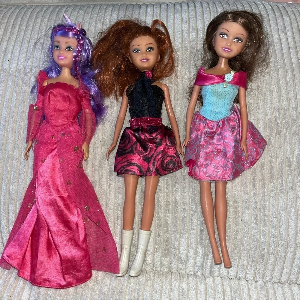 Zuru sparkle girlz girls dolls lot unicorn princess